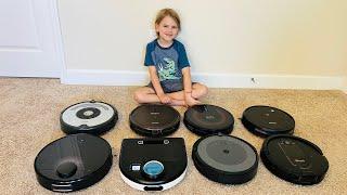 We got 8 New (Used) Robot Vacuums!!!