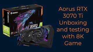 Gigabyte GeForce RTX 3070 Ti Aorus Master 8G Unboxing