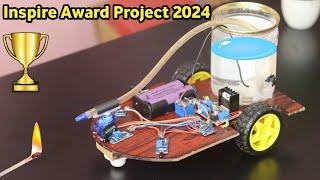 Fire fighting robot using Arduino| Inspire Award Project | innovative ideas
