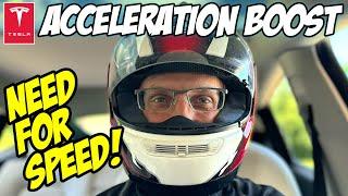 Tesla Acceleration Boost | Need For Speed Or Waste Of Money?