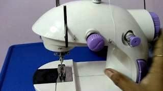 Mini Sewing Machine Demo in Tamil / How to use Mini Sewing Machine in Tamil?