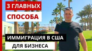 Иммиграция в США 2023. 3 ГЛАВНЫХ СПОСОБА ИММИГРАЦИИ В США ДЛЯ БИЗНЕСА