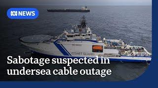 Finland investigating possible sabotage after underwater cable outage | ABC News