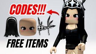 [CODES] GET FREE FACE/HAIR/ITEMS ON ROBLOX 