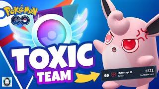 Invented the New Toxic Meta & Climbed to #71! Mathmagic climbs from 2700 to 3221 in Pokémon GO PvP