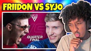 Yolow Reacts | Friidon vs. Syjo | 1/4 - Final | LOOP | German Beatbox Championship 2024