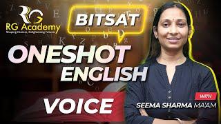 Voice || One shot || English Oneshot || BITSAT