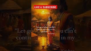 [DAY-8] "Something peace comes from simply letting go."#motivation #krishnagyan #success