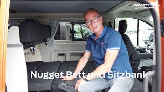 Ford Nugget Wiki - Bett und Sitzbank bauen