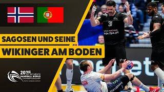 Norwegen - Portugal | Highlights - Vorrunde, Männer-WM 2025 | SDTV Handball