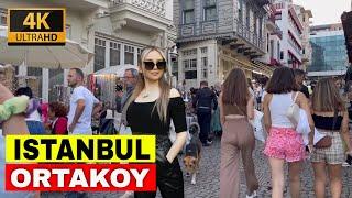 ORTAKOY ISTANBUL - ORTAKOY MOSQUE ISTANBUL - ORTAKOY WALKING TOUR 4K #ortaköy #walkingtourwitharaz