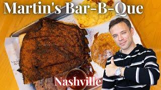 Eating at Martin's Bar-B-Que. Best BBQ in Nashville? And Eating at City House. Day 2