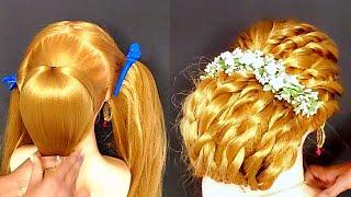 Attractive Wedding Special Juda Hairstyle | Bridal Hairstyle