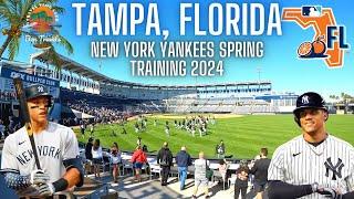New York Yankees Spring Training 2024 in Tampa Florida 