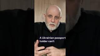 People over 3 years old and cannot cross the border inside Ukraine #trump #realestate