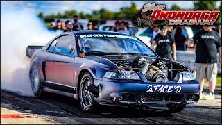 The SKETCHIEST Race of the Season!! | "Turn N Burn" No-Prep @ Onondaga Dragway (July 2023)