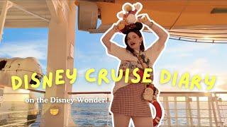 DISNEY CRUISE DIARY  on the Disney Wonder!