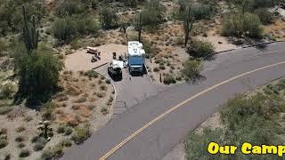 Drone Video Of Our Camp At Cave Creek