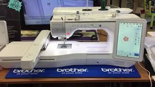 Brother Luminaire XP1:  Echo Quilting Feature