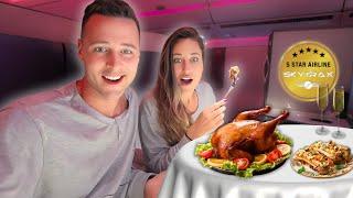 Qatar Airways Qsuites Review: Best Business Class Experience of 2024 | Part One