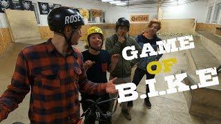 VELKÁ GAME OF B.I.K.E VE SKATEPARKU