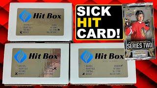 Heavy-Hitting Lineup! - Hit Box Sports Cards Hockey Subscription Boxes October 2024