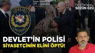 DEVLET’İN POLİSİ SİYASETÇİNİN ELİNİ ÖPTÜ! DEVLETE BAĞLILIK YEMİNİNİ YANLIŞ ANLADILAR!