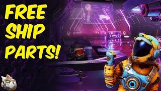 How To Farm Ship Parts For FREE!! No Man's Sky Orbital Update