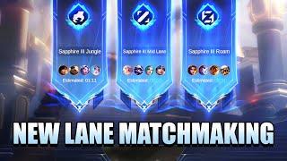 NEW LANE MATCHMAKING FOR SOLO QUEUE PLAYERS - A WHOLE NEW RANK MODE