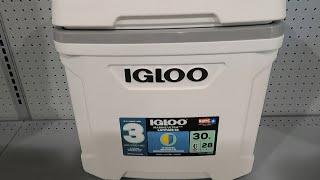 IGLOO MARINE ULTRA COMMERCIAL GRADE 30 QUART COOLER CLOSER LOOK IGLOO COOLERS REVIEWS SHOPPING