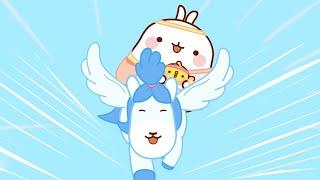 Molang and Piu Piu and the Flying Horse  | NEW EPISODES | Funny Compilation For Kids