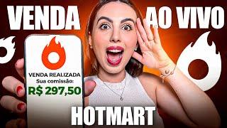 PRIMEIRA VENDA HOTMART AO VIVO: Como Fazer a Primeira Venda Como Afiliado No Google Ads