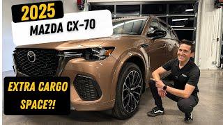 All-New MAZDA CX-70 Revealed! First Look & HUGE Cargo Space! | MAZDA CX-70 Sneak Peek & Review