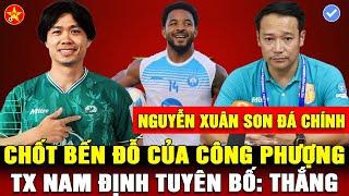 ️CÔNG PHƯỢNG CHỐT BẾN ĐỖ MỚI ĐẦY BẤT NGỜ, THÉP XANH NAM ĐỊNH ĐẤU C2, HLV VŨ HỒNG VIỆT NÓI CỰC HAY