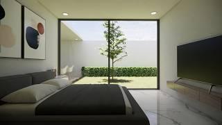 PLANO DE CASA HERMOSA DE UNA PLANTA | HOUSE DESIGN