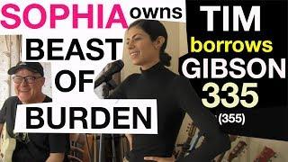 Beast of Burden I The Rolling Stones I Tim Pierce | Sophia Pfister | Guitar Lesson | Gibson 335