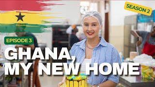 She opened a bakery in Ghana | Ghana my new home | Ep 03