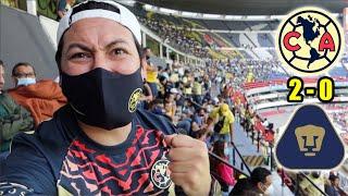 ¡GANÓ PAPÁ! Desde el Azteca America 2-0 Pumas