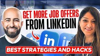 How to GET More JOBS Offers from LINKEDIN | Best  Tips to Attract Recruiters