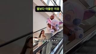 딸보다 아들인 이유