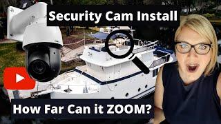 How far can this Lorex Pan Tilt Zoom Camera Go - PTZ Security Cam Install and Review