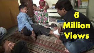 Amazing Chiropractor In India Fixing Ankle Sprains - Indian Traditional Village Bonesetter