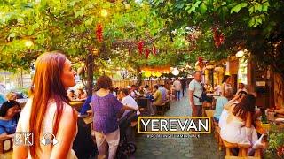 A Relaxing Summer Stroll Through Yerevan, Armenia, June 6, 2024, 4K 60fps