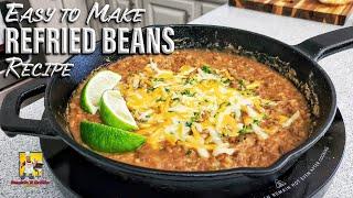 Easy Refried Beans | Dip or Side Dish