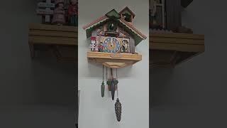 선공개-카이저 kw706md 스쿨벨 뻐꾸기시계 kaiser cuckoo clock schoolbell wooden case clock kw706md