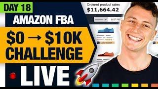 AMAZON FBA $10,000 CHALLENGE  (Day 18) The 1 Thing That Makes Up 50% Of Your Amazon Marketing!