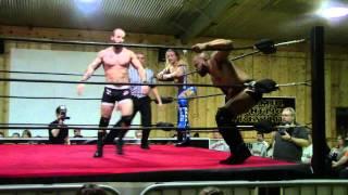 Black Wall Street's Drolix and Chuck Lennox do battle at PCW's Relentless! 03.08.14