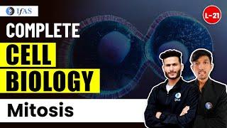 Mitosis for IIT JAM Biotechnology / GAT B / CUET PG / TIFR | Cell Biology | L 21