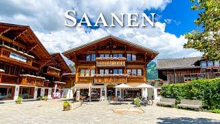 Saanen, a charming Swiss village right next to Gstaad  Switzerland in 4K