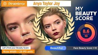 What makes Anya Taylor Joy so attractive? Facial Aesthetic Analysis